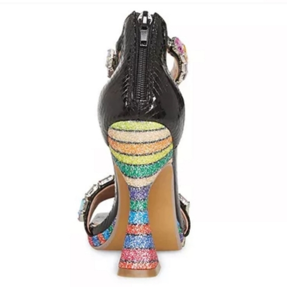 Betsey Johnson Emani High Heel Sandals Black - Picture 3 of 8